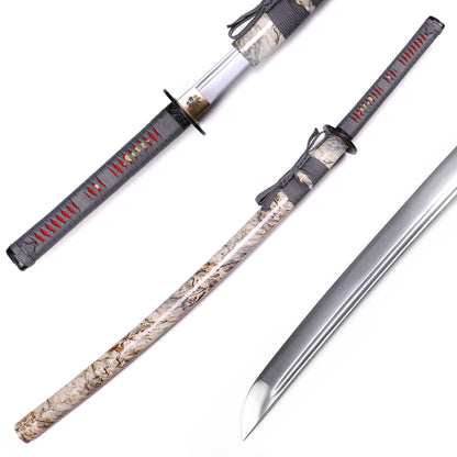 Samuria Sword Gray Tsuka