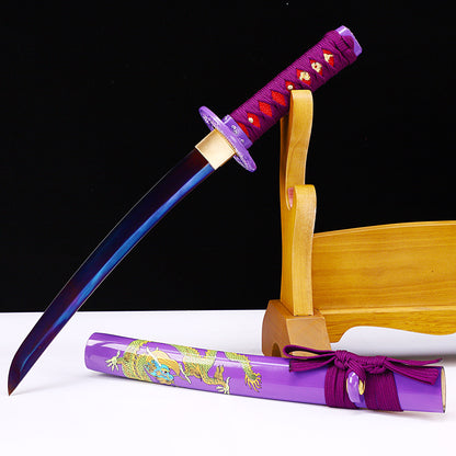 Purple Handle & Saya Tanto