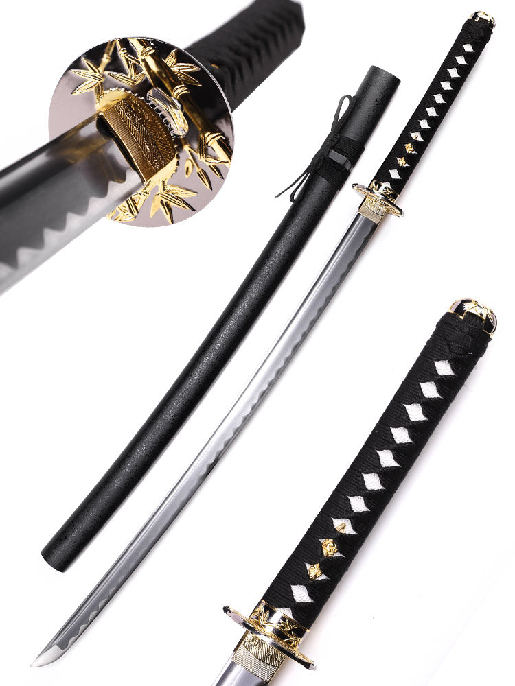 Samuria Sword Bamboo Pattern Tsuba