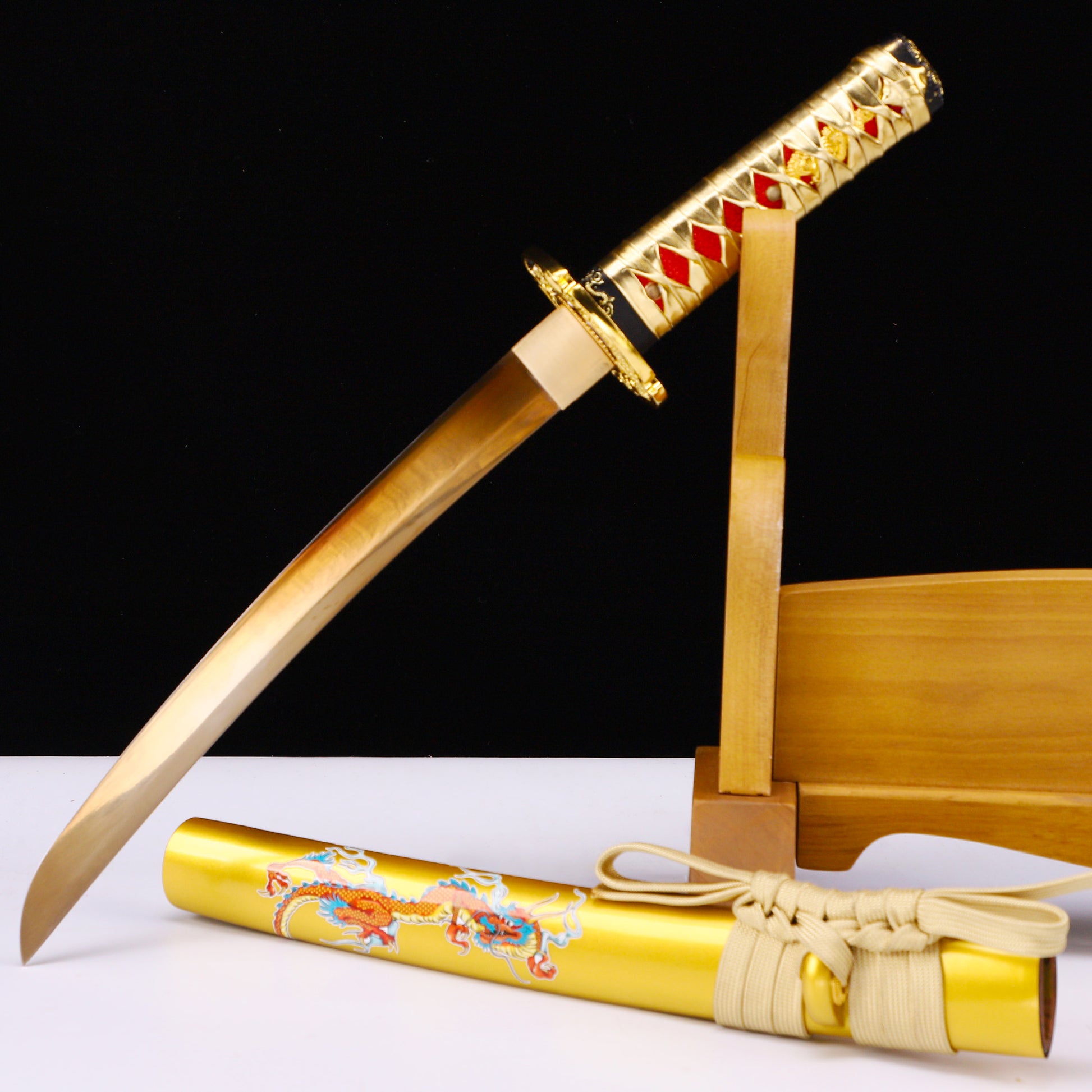 Gold handle saya tanto Display and display