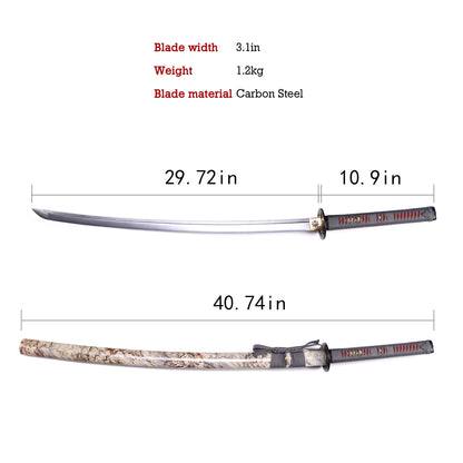 Samuria Sword Gray Tsuka