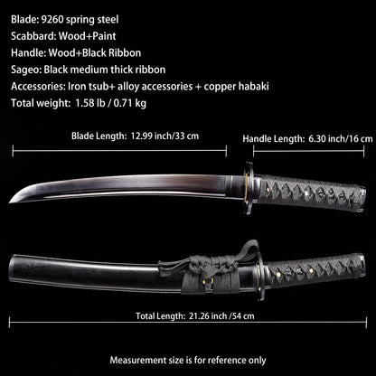 All-Black Minimalist Tanto