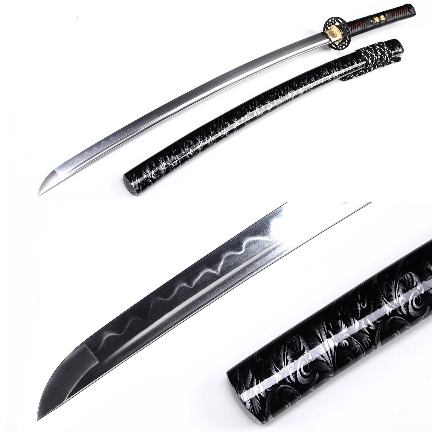 Black & Red Samurai Katana