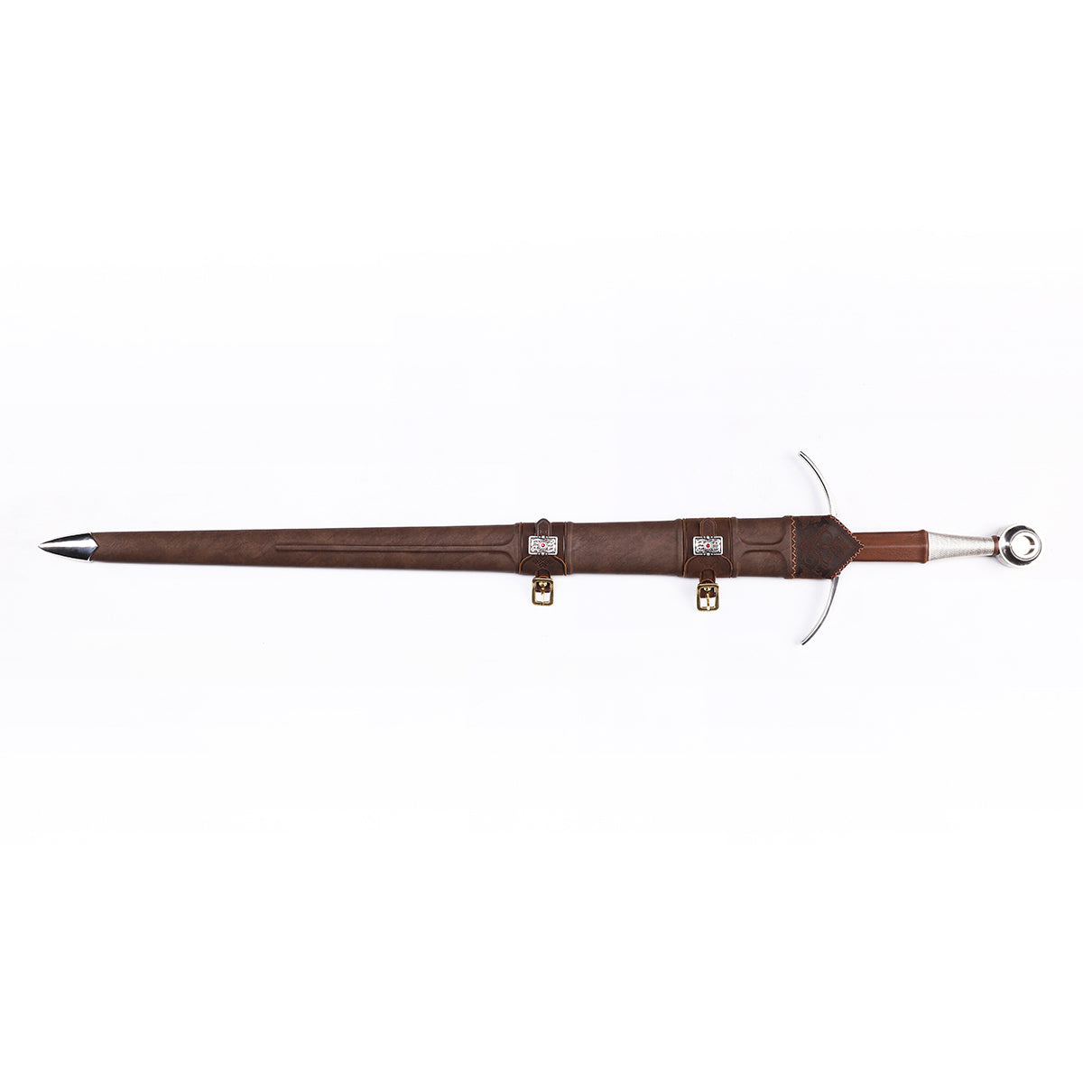 Medieval longsword plan view