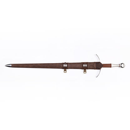 Medieval longsword plan view