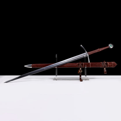 Medieval longsword full  view 