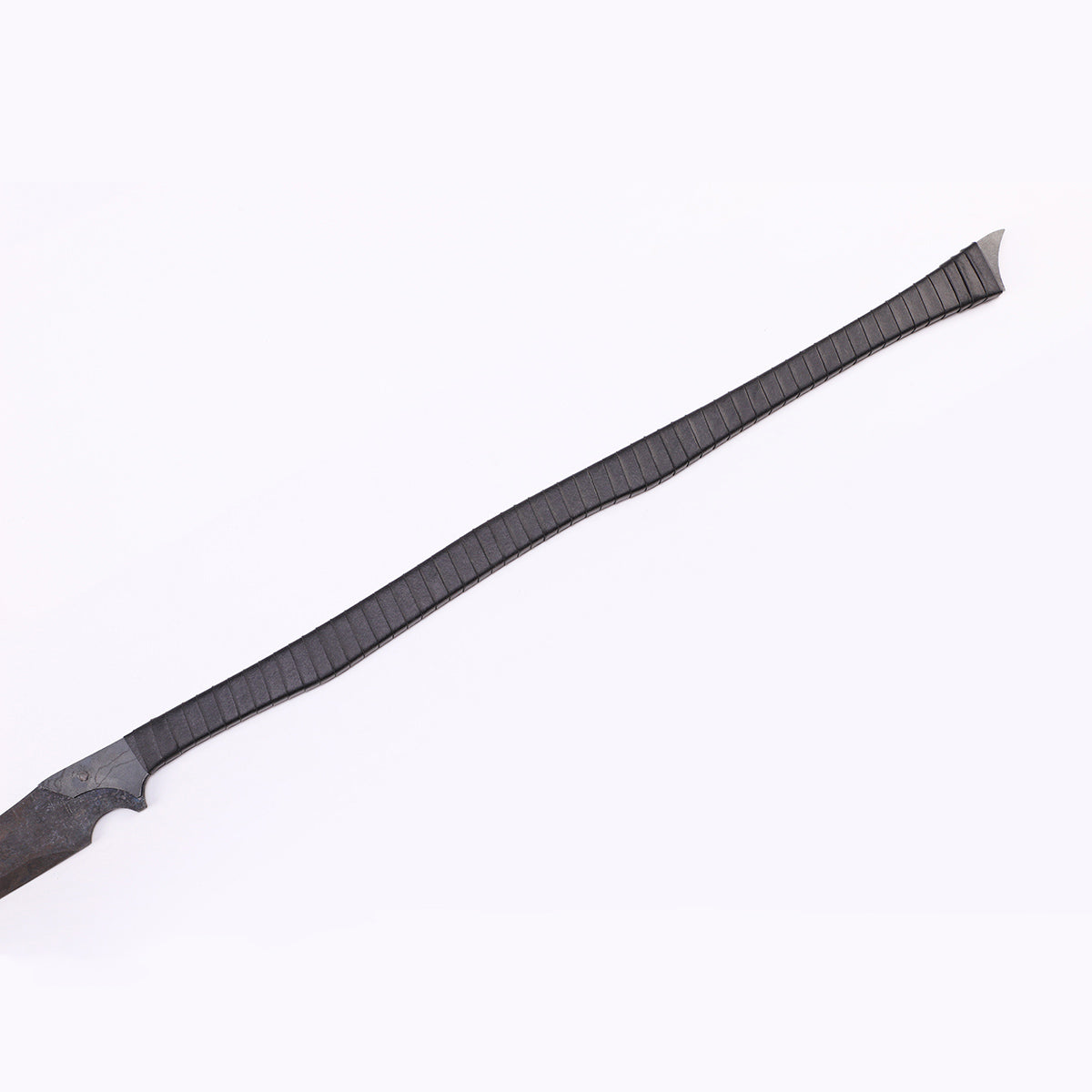 Tactical Long Sword handle grip detail - two-hand ergonomic tactical handle
