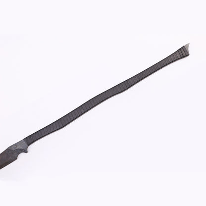 Tactical Long Sword handle grip detail - two-hand ergonomic tactical handle