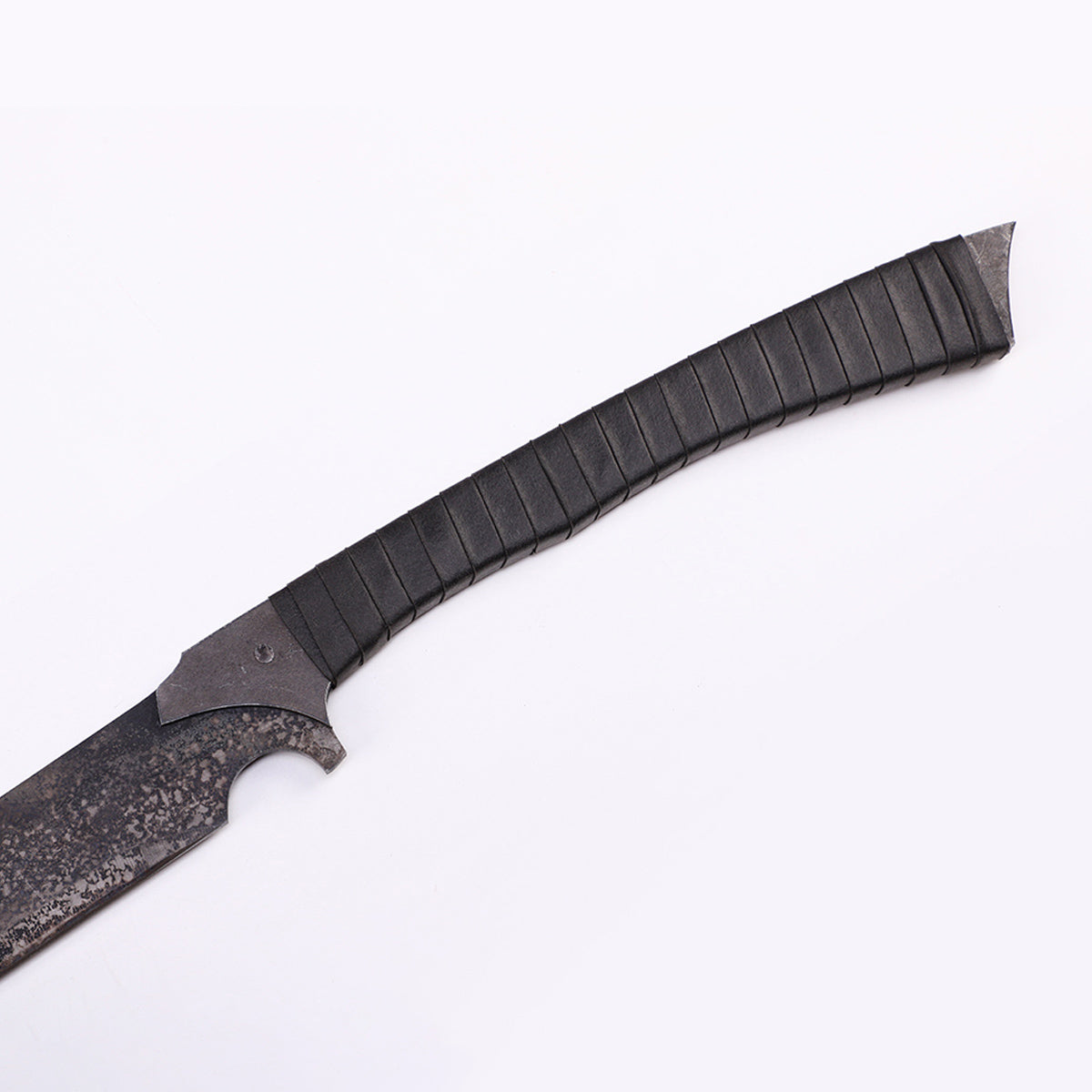 Tactical Shark Sword handle grip detail - ergonomic tactical handle