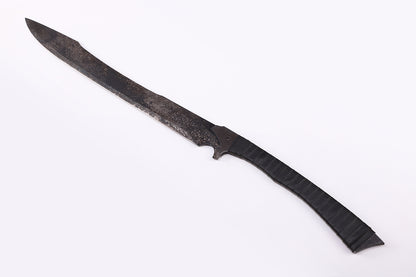 Tactical Shark Sword guard close-up - protective crossguard detail