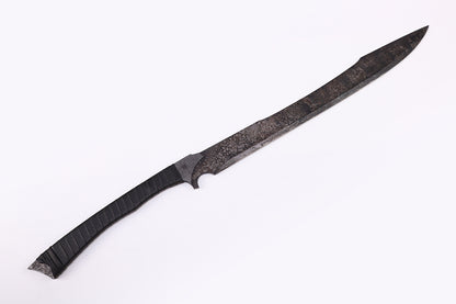 Tactical Shark Sword side profile - full tang high carbon steel blade