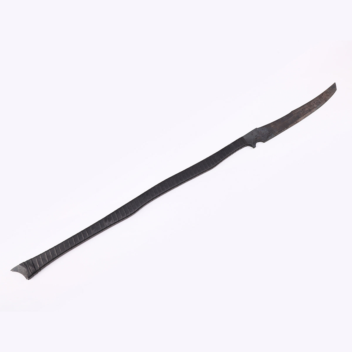 Tactical Long Sword angled view - blade length and taper design showcase