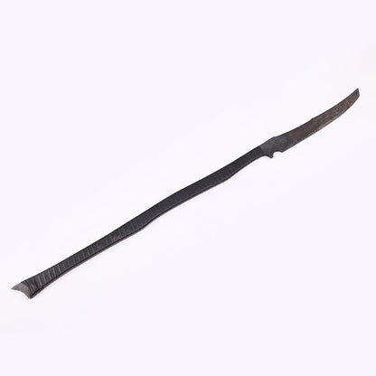 Tactical Long Sword angled view - blade length and taper design showcase