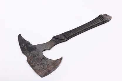 Tactical Axe angled view - blade and handle design showcase