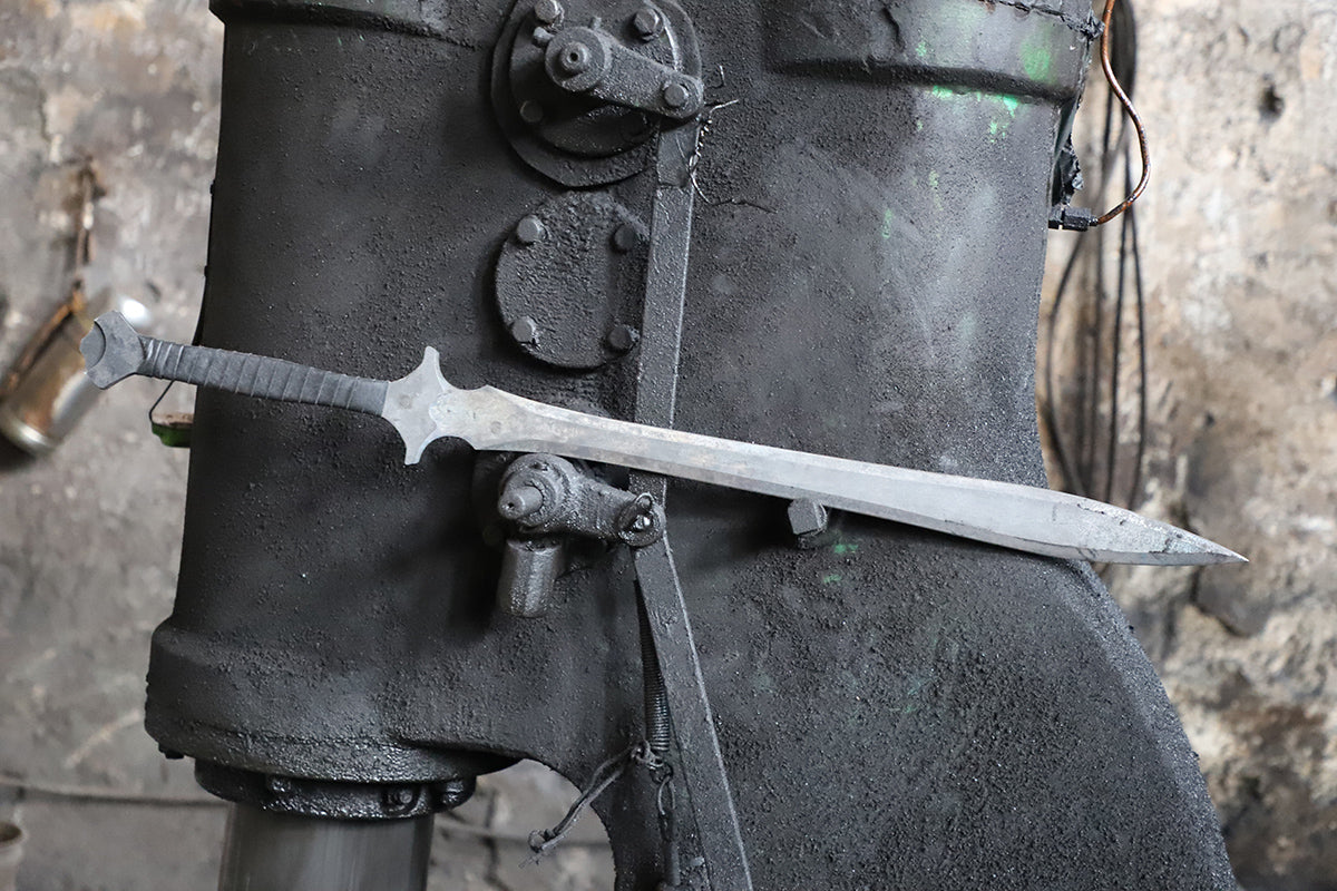 actical Roman Sword flat lay - full sword overview with scale reference