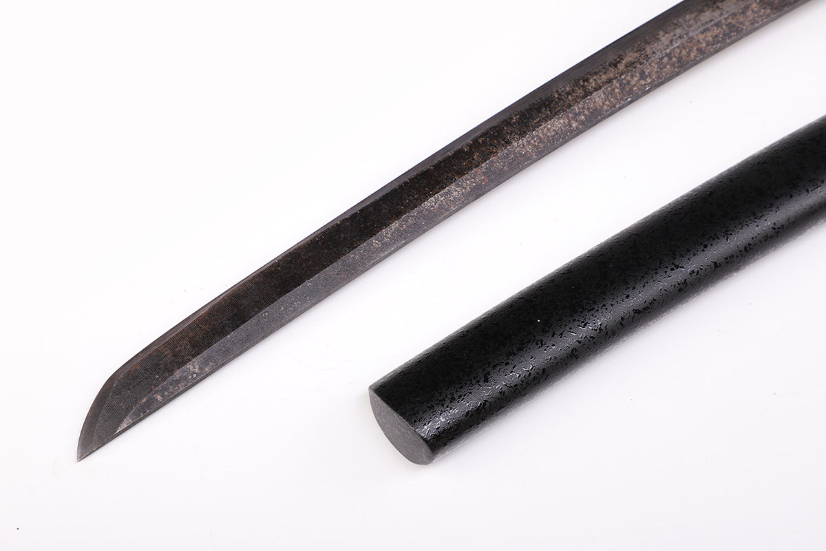 Hattori Hanzo Katana tip detail - precision forged kissaki point