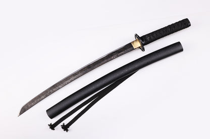 handmade Japanese katana -  sword side profile