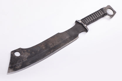 Tactical Overbuilt Knife blade close-up