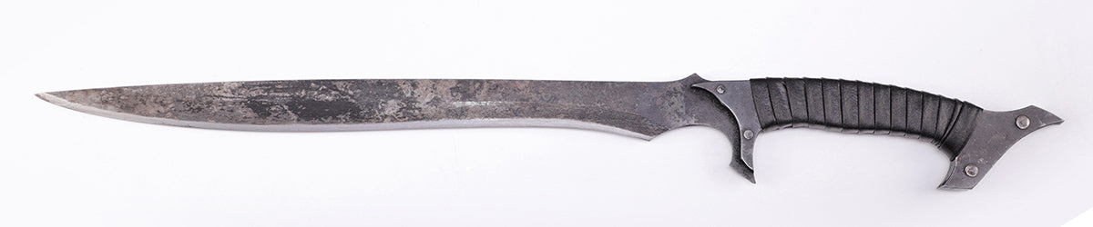 Crazy Shark sword with sheath - full set view
