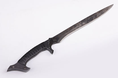 Crazy Shark sword blade close-up - sharp edge detai