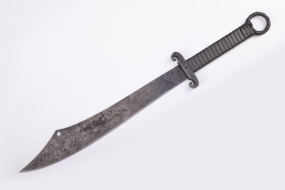 Huan Shou Dao sword side profile - high carbon steel blade
