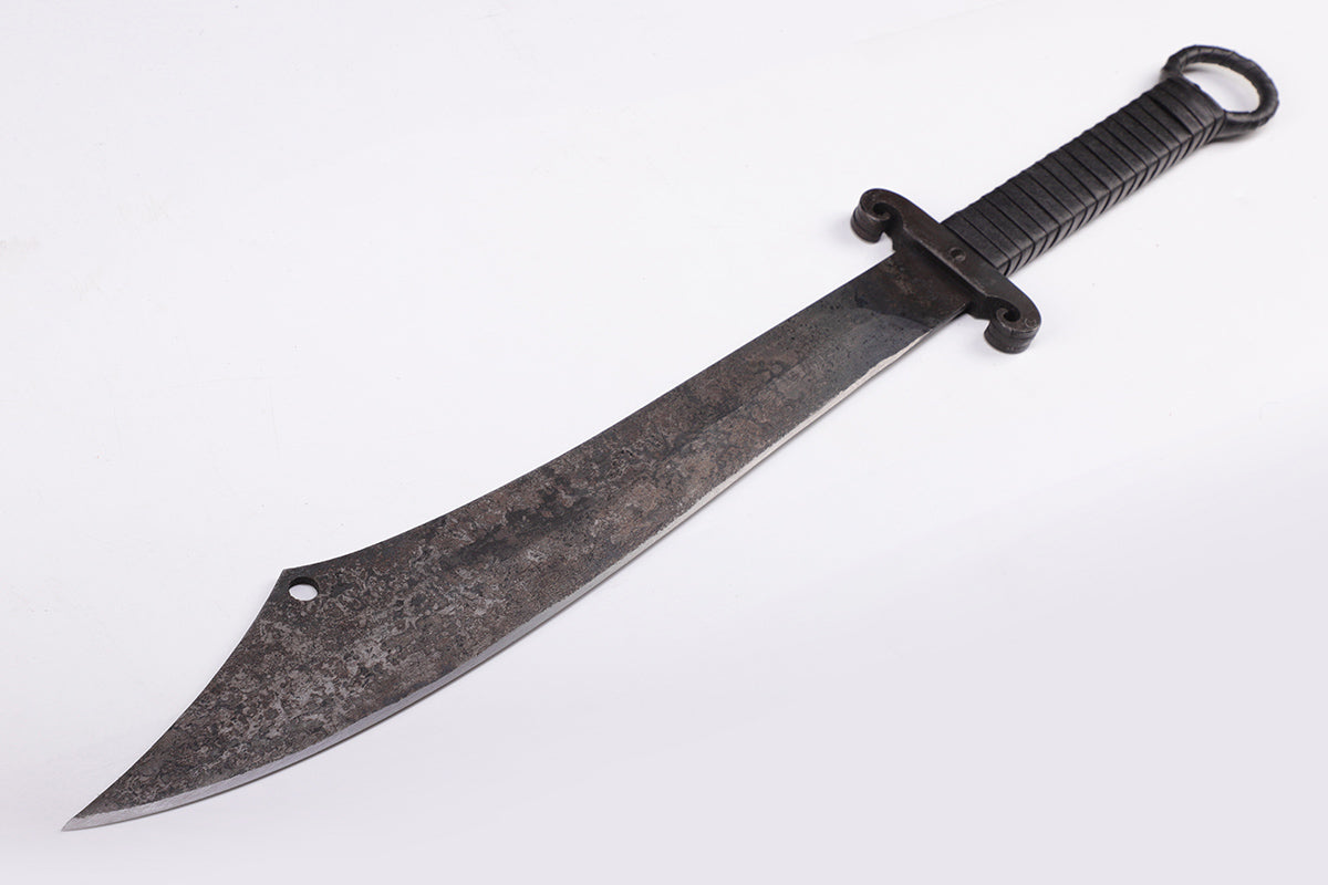 Huan Shou Dao sword tip detail - precision forged point